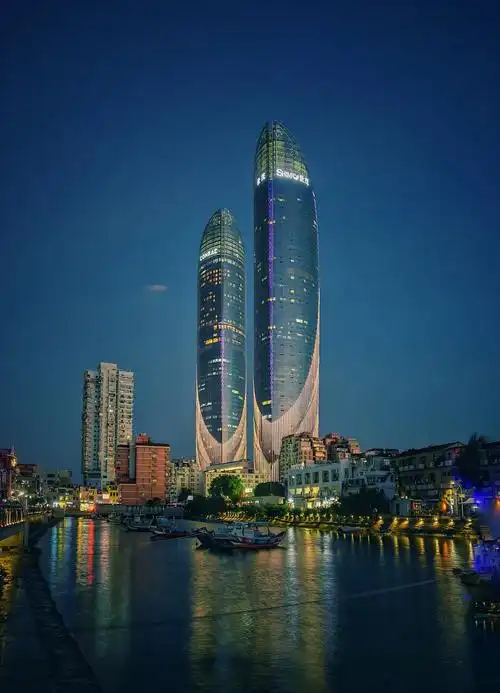 【华为p10por】厦门沙坡尾(双子塔) - 花粉随手拍夜景 花粉俱乐部