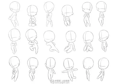 日系厚涂之q版头像的概括与比例