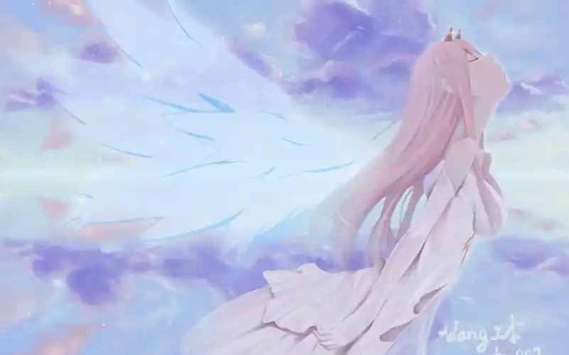 【ps板绘】darling in the franxx 比翼之鸟 —002