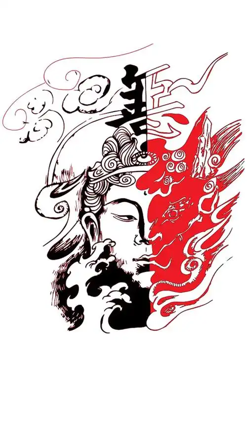 善恶在心,一念成佛,一念成魔!手机壁纸!