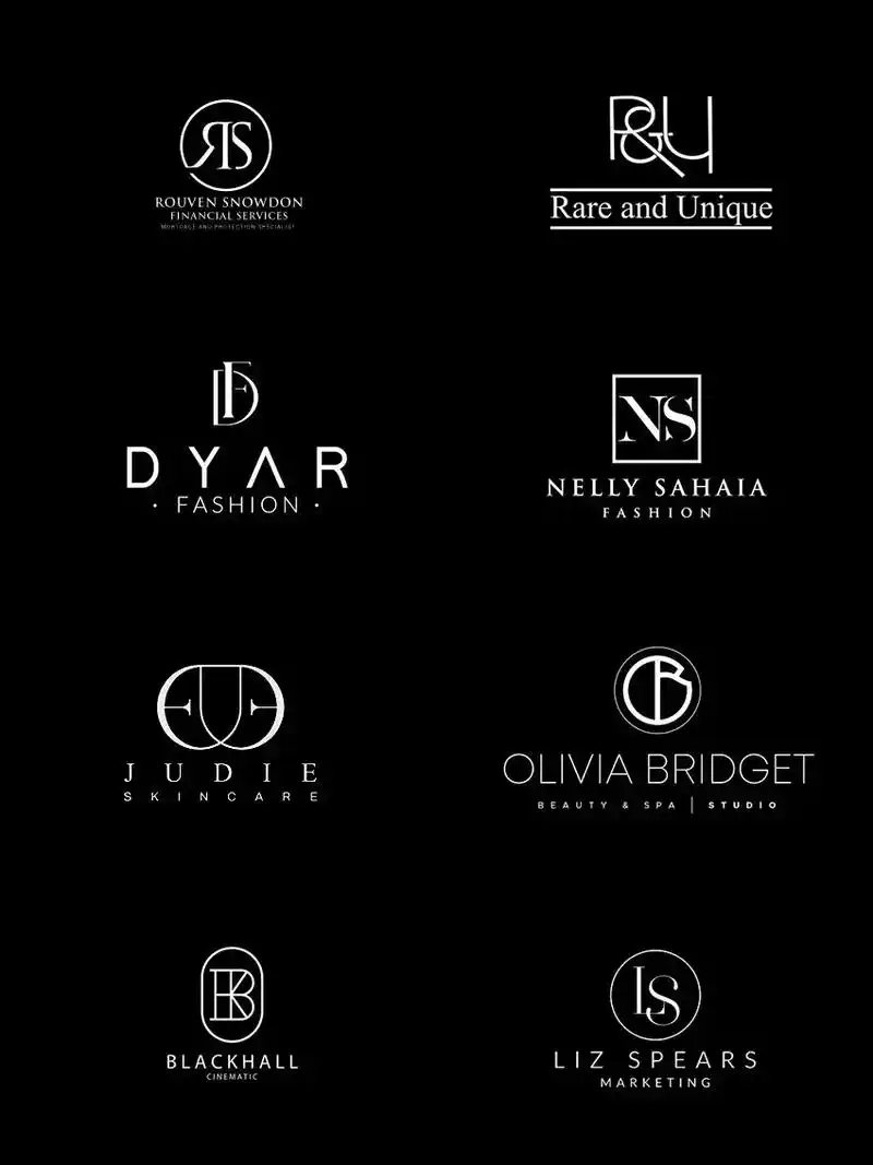 简约高级感字母logo设计