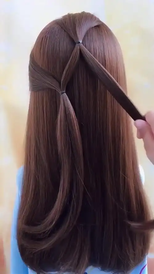 2022-01-0335pmasad207粉丝  关注头饰发饰 简单易学 编发教程 鱼骨辫