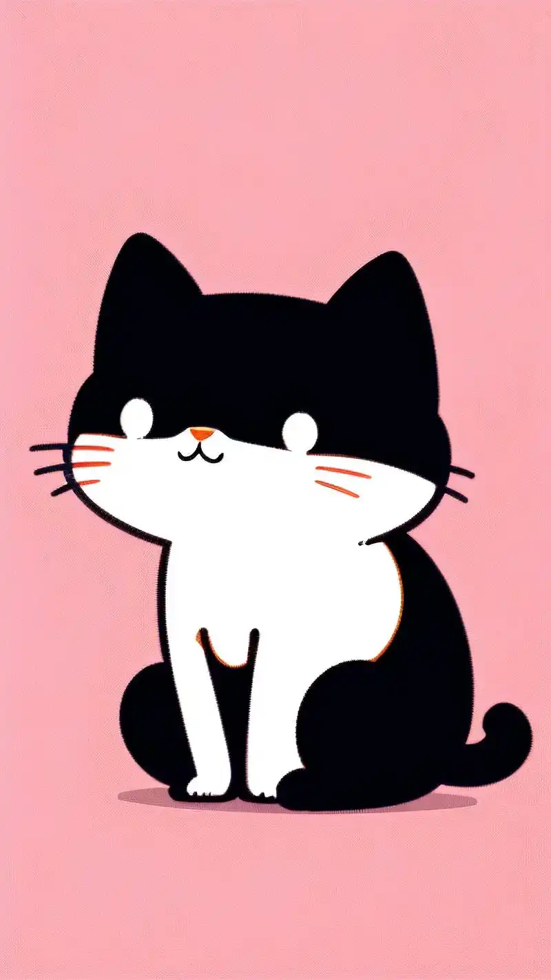 超萌猫咪卡通壁纸93