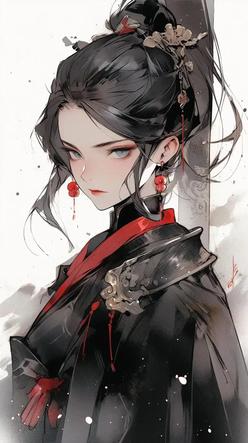 ai古风:女将."吾辈有国,众志成城,毋忘勇毅,勿忘光荣!" - 抖音