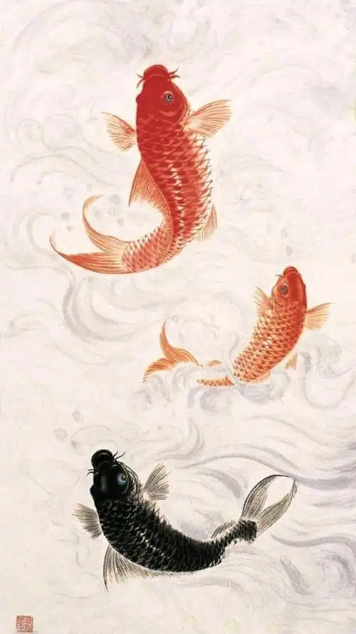 鱼跃龙门千尺浪,龙腾四海万丈涛