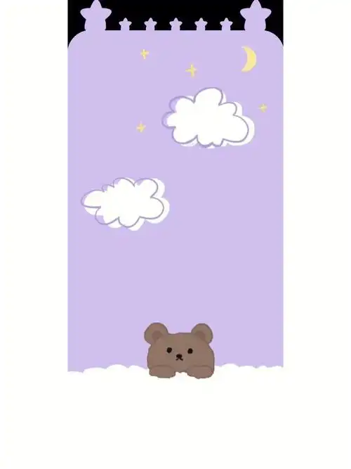 小图案紫色3壁纸