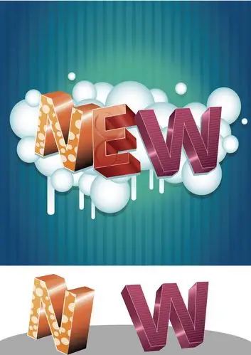 第六天作业:立体字海报 - 云琥在线 - 互联网视觉设计在线培训专家