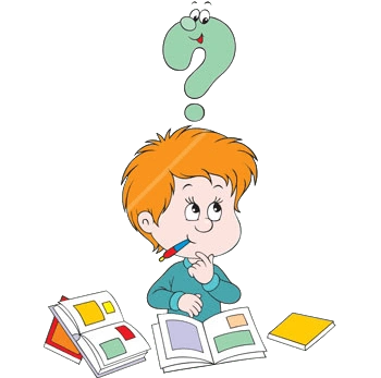 思考问题的学生