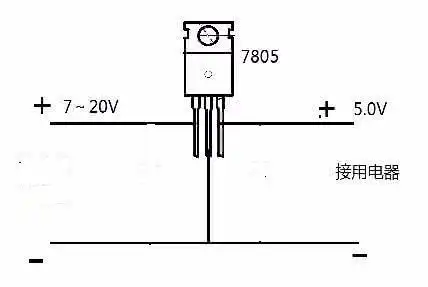 展开全部 接电阻降压不能保证负载得到一个稳定的电压,接二极管大约