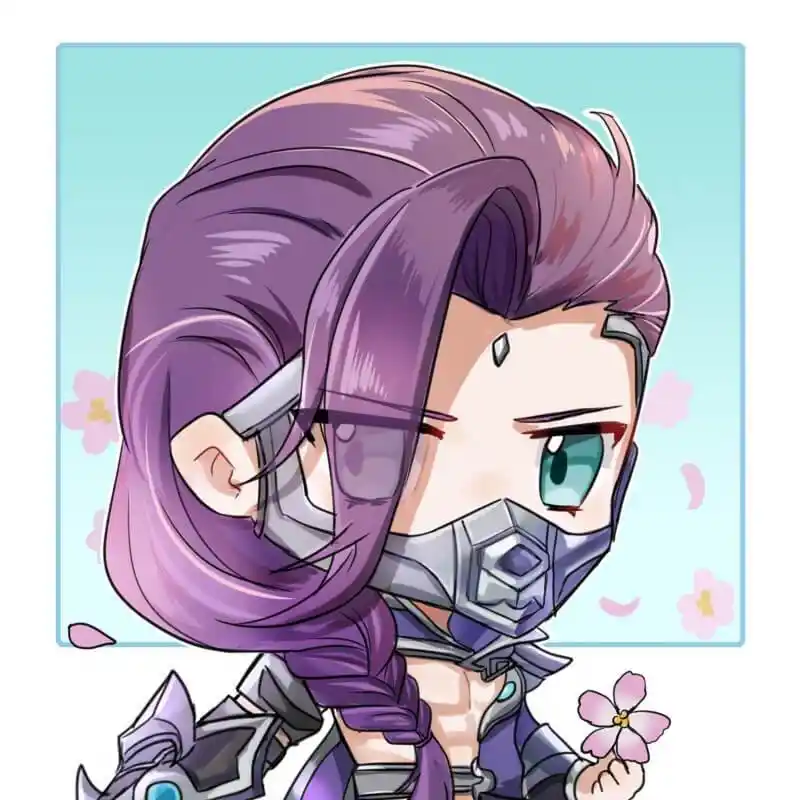 王者荣耀q版游戏头像 把王者荣耀游戏的人物变成了qq的头像.