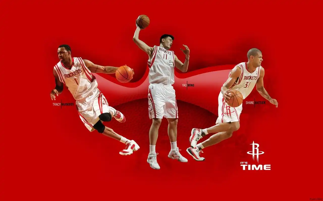 宽屏nba火箭队桌面体育壁纸