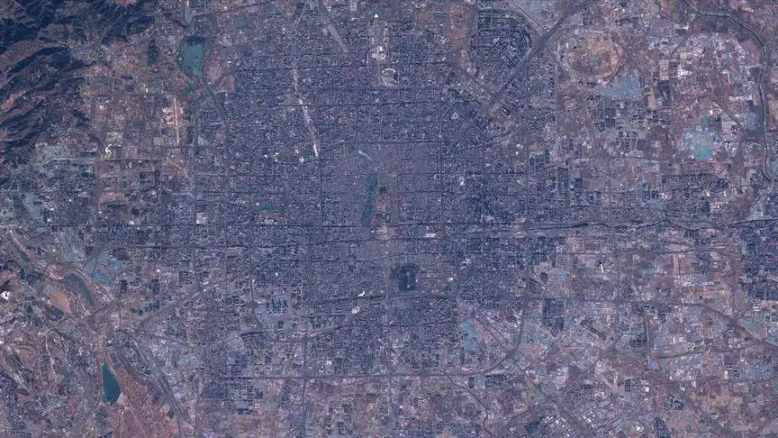 北京2019年城市卫星影像全记录