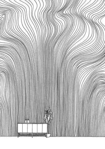 线条的魅力绝不仅仅是简单的横平竖直