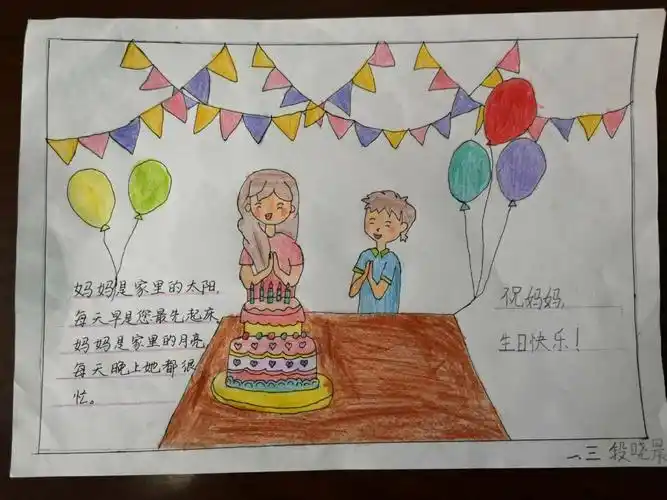 妈妈祝您生日快乐.