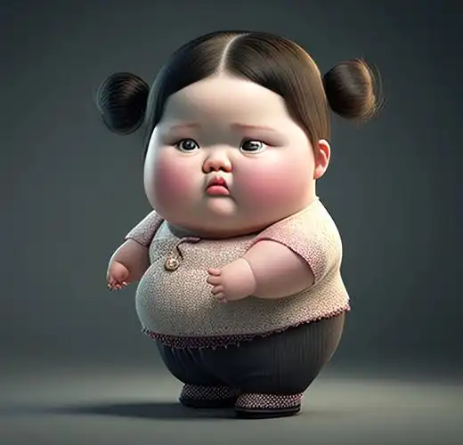 可爱小胖为你呈上