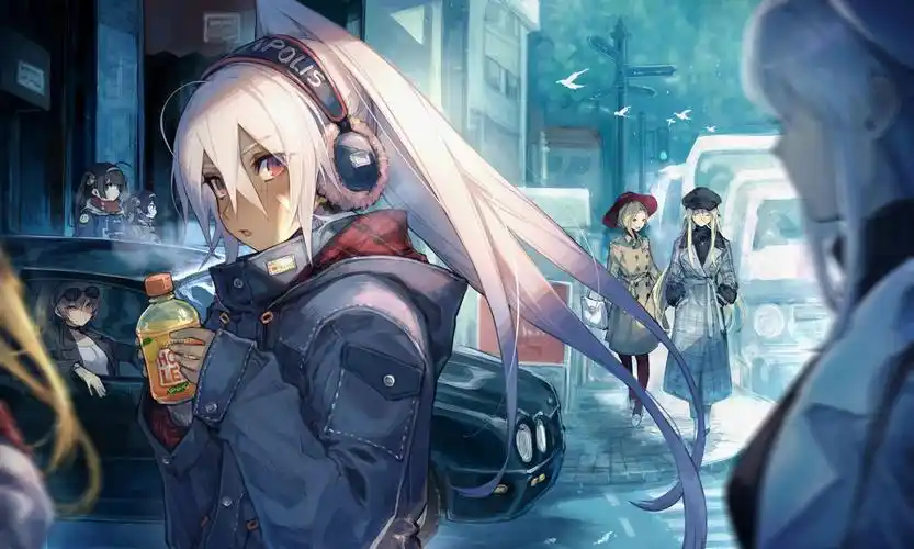 动漫壁纸 冷酷的笑容与暗黑风完美搭配的角色合集!