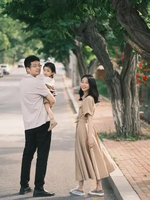 一组有温度的亲子照