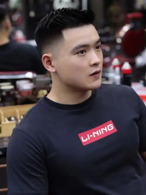 渐变男士短发