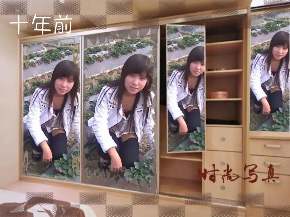 时光很不经用,十年前vs十年后#找张年轻时的照片配上炙热的歌 - 抖音
