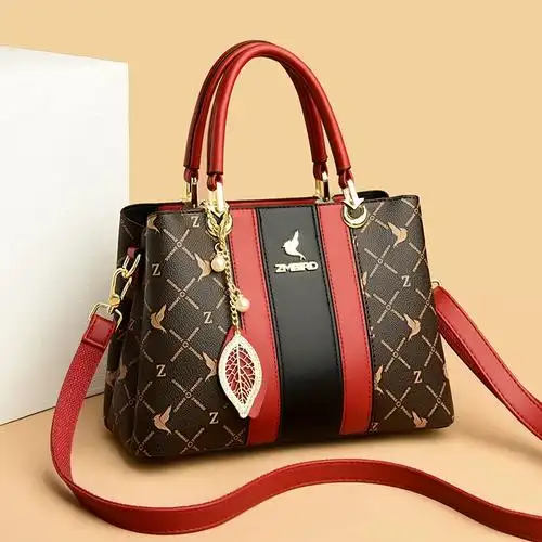 女包时尚中年妈妈包品牌大气真皮女士手提包高级感包包2023新款