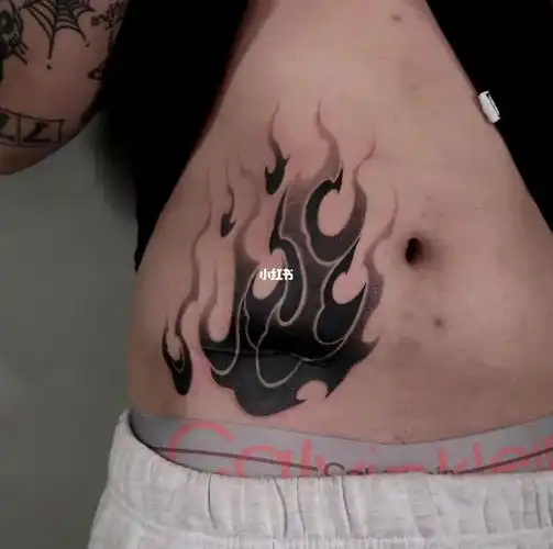 dan bao tattoo | 云·97 | 腹部遮盖纹身