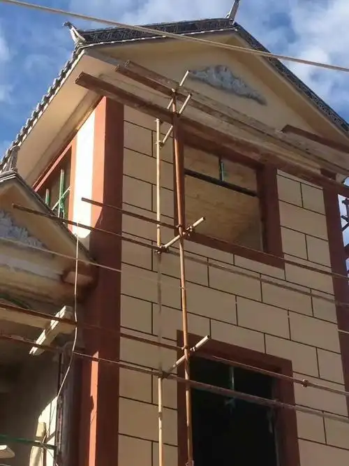 外墙石头漆风采,古老和现实的颠覆,装修视觉的饕餮盛宴!