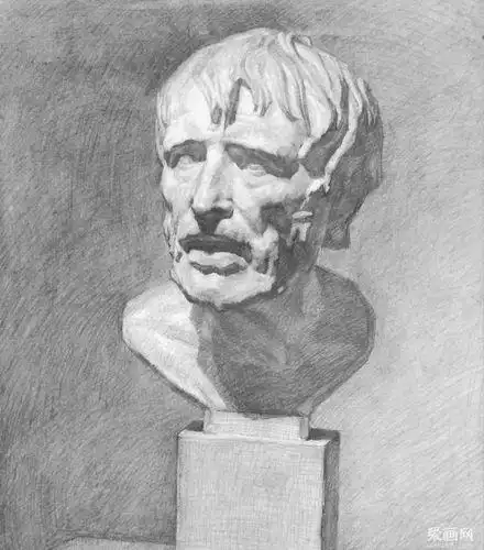 石膏头像素描石膏头像素描图片