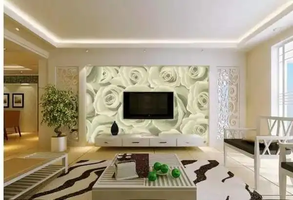 14款壁纸电视背景墙装修效果图,实惠又好看!