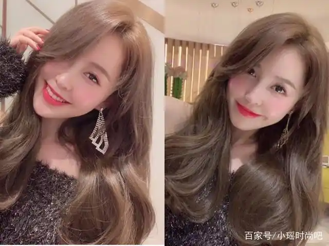 2019流行的"蜜茶色"发型,换上这5款真的太美了,超显白!