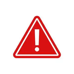 警告-矢量图标.警告红色标志照片