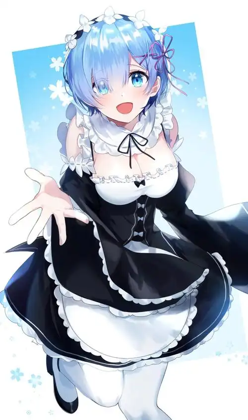 雷姆插画图片壁纸