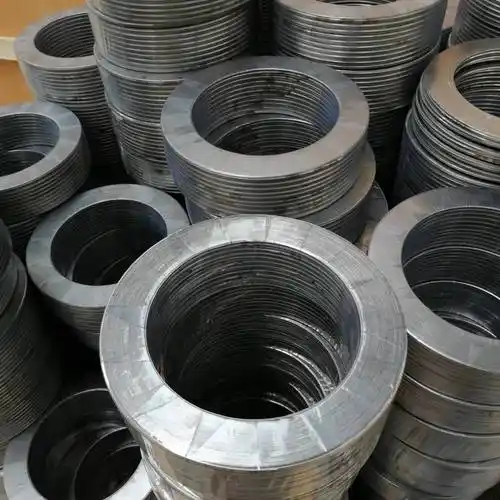 内外环加石墨金属缠绕垫法兰用基本型金属缠绕垫片304与201材质