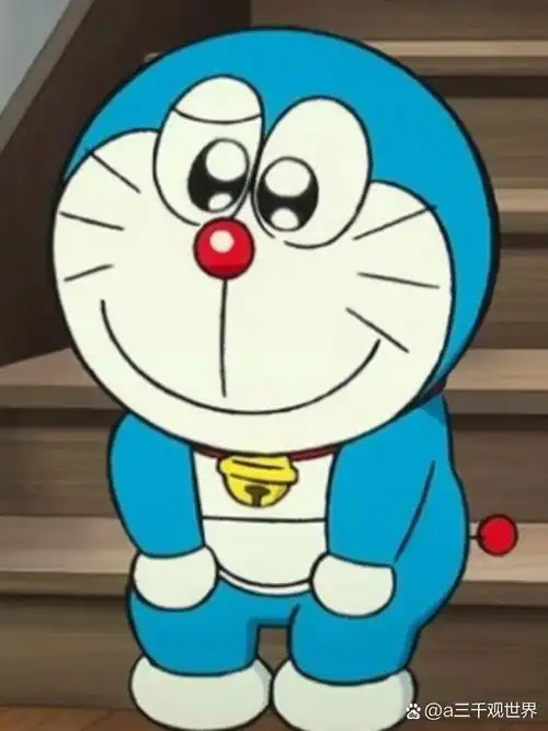 为什么大熊的父母不愿意养一只,有神奇口袋,抱着哆啦a梦的大雄,眼