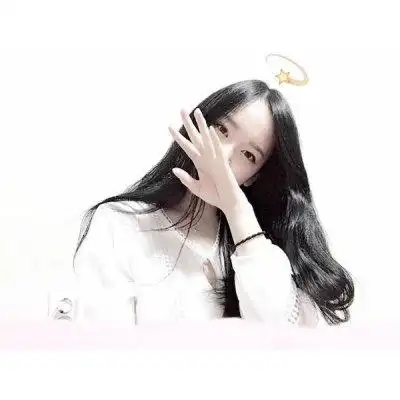 女生白底头像春风十里不如你