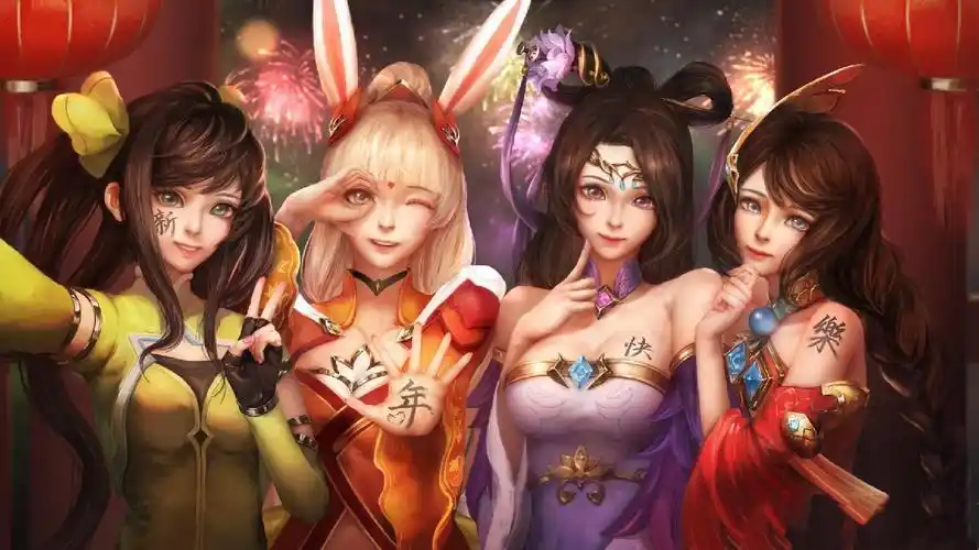 王者荣耀玩家自绘皮肤新海报风格新颖饱受粉丝好评