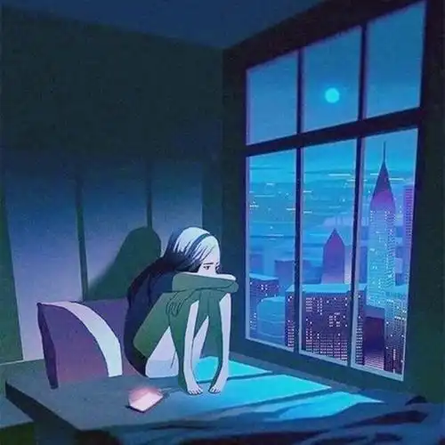 网易云头像伤感 高清好看的网易云emo伤感头像图片