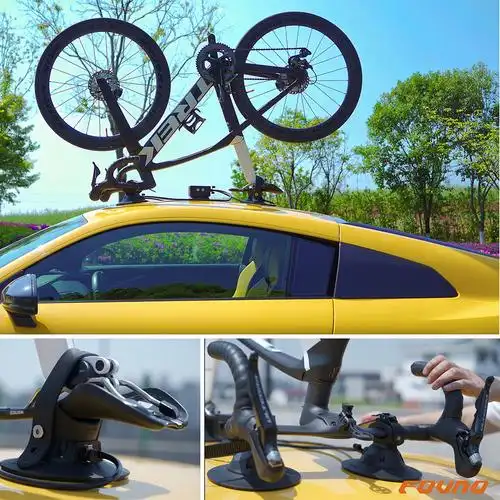 车架fonvo电动智能吸盘盘式车顶顶架汽车车载车顶架