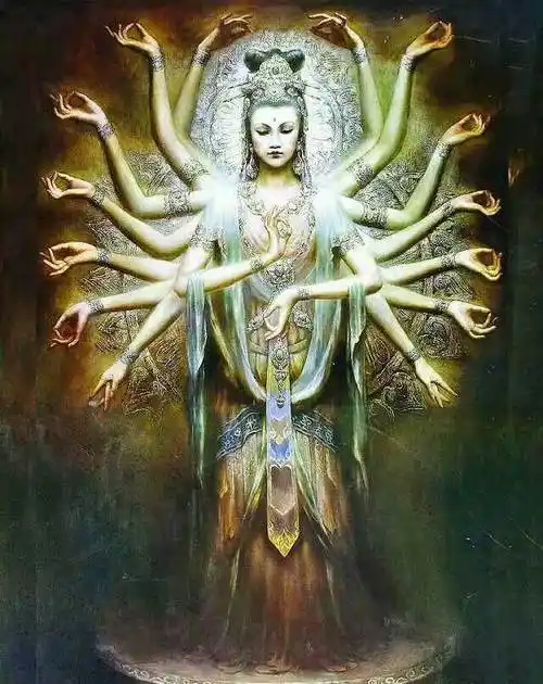 千手的观音,飞天的女神!