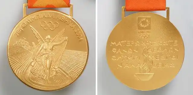 雅典奥运会奖牌正面图案统一_空调_家电新闻-中关村在线