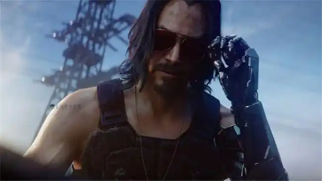 赛博朋克2077中的游戏角色强尼银手原来长什么样