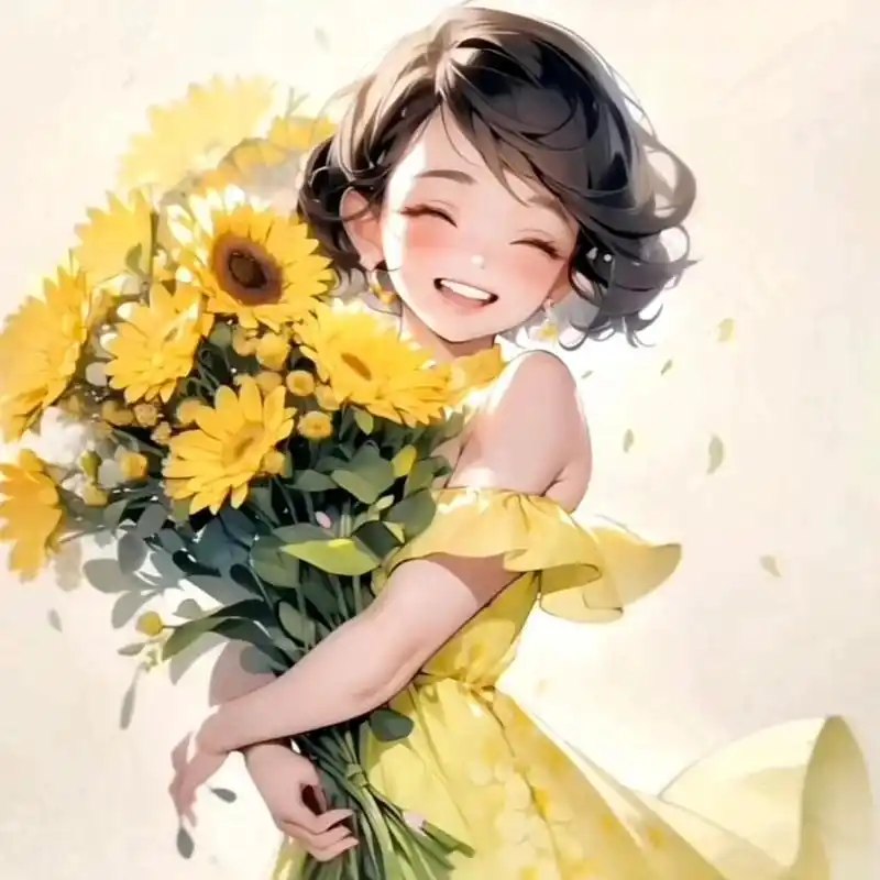 开朗阳光女孩头像 每个女孩都能自信阳光!💓