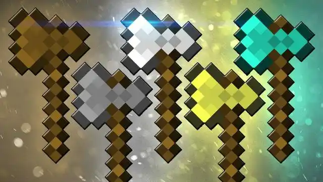 我的世界 150秒教你所有斧头的用法,视频教学