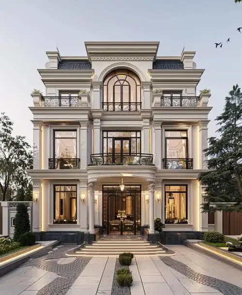 欧式独栋别墅设计风格