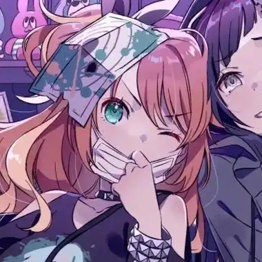 动漫2人闺蜜头像一人一张