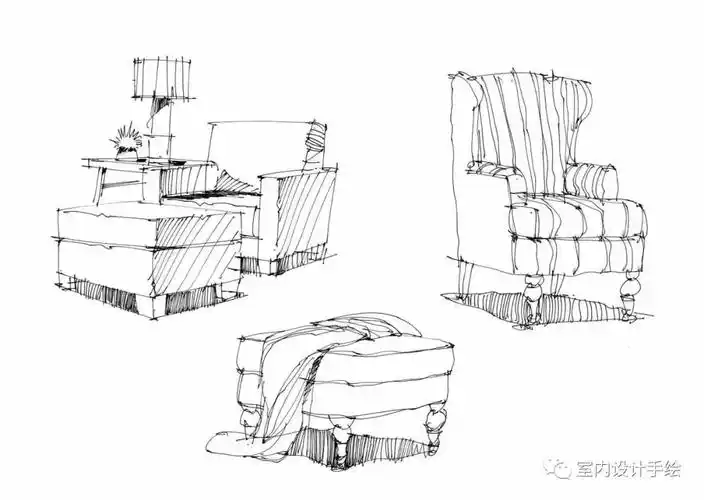 【手绘】这些室内单体组合线稿推荐看一下!-搜狐大视野-搜狐新闻