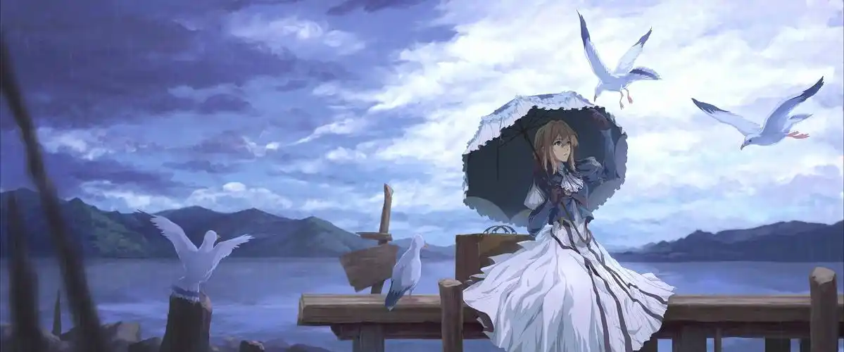 紫罗兰永恒花园 21:9 4k 带鱼屏 动态壁纸