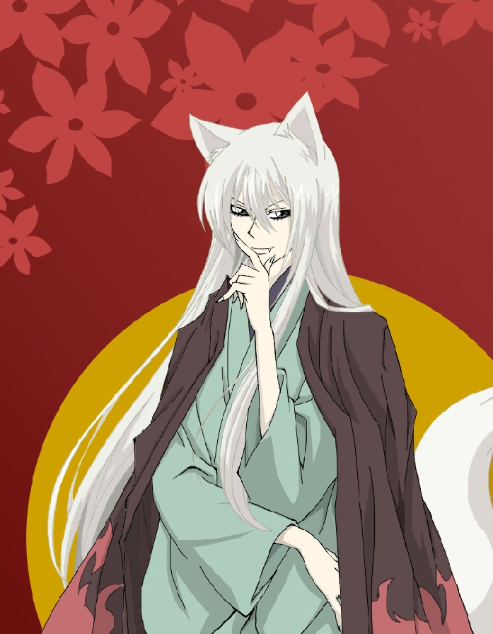 《元气少女缘结神》狐妖巴卫,图一小巴卫萌炸了,图三妥妥的男神