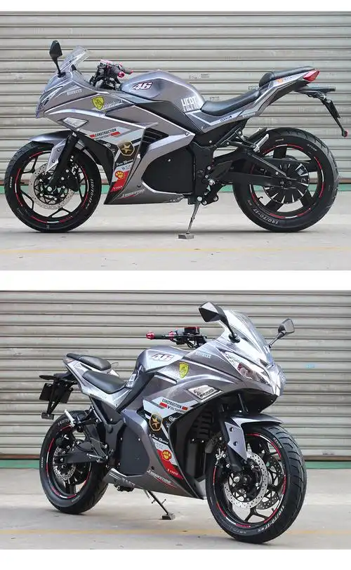 小忍者二代电动摩托车大功率电动机车 地平线电趴赛电摩跑车酷车