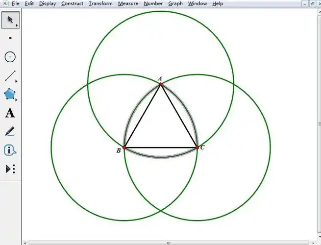 如何画莱洛三角形?