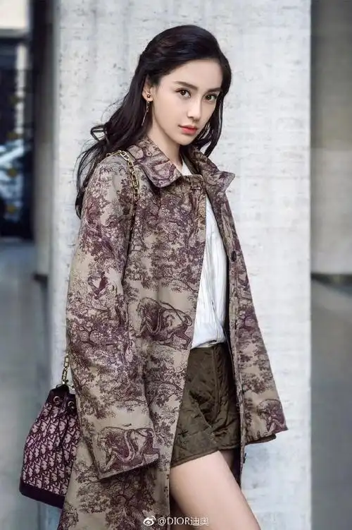 angelababy两套穿搭 优雅十足|杨颖|迪奥_网易订阅